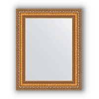 Зеркало в багетной раме Evoform Definite BY 3010 41 x 51 см, золотые бусы на бронзе