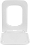 Крышка-сиденье для унитаза Allen Brau Liberty 4.33008.20 с микролифтом, белая - 2 изображение