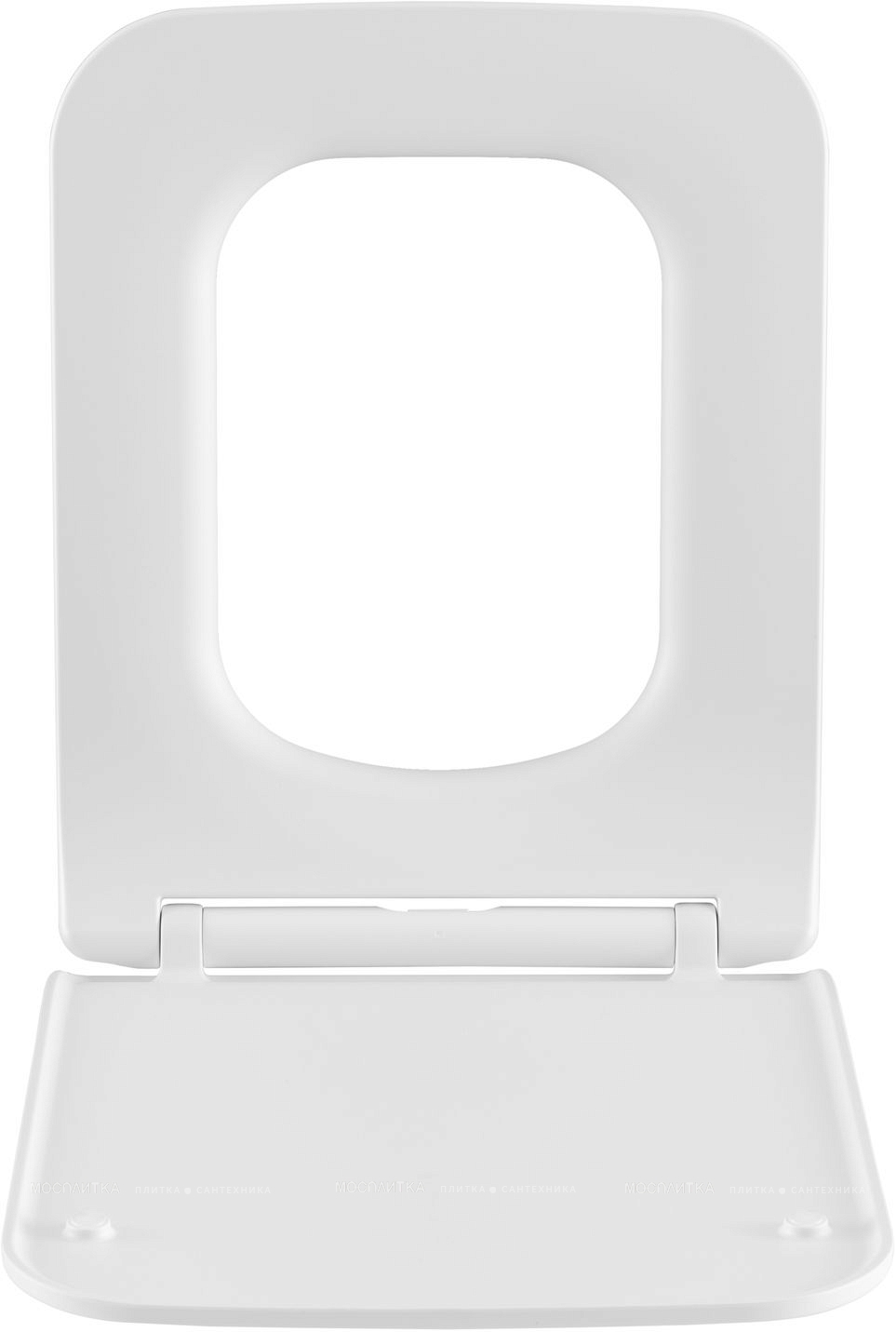 Крышка-сиденье для унитаза Allen Brau Liberty 4.33008.20 с микролифтом, белая - изображение 2