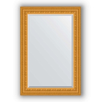 Зеркало в багетной раме Evoform Exclusive BY 1274 65 x 95 см, сусальное золото