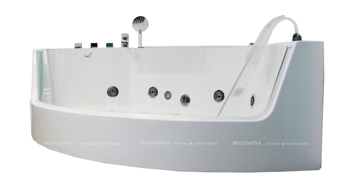 Акриловая ванна Ceruttispa C-400 гидромассажная 135х135 C-400 - 2 изображение