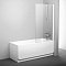 Шторка на ванну Ravak PVS1-80+ прозрачное стекло, белый - изображение 2
