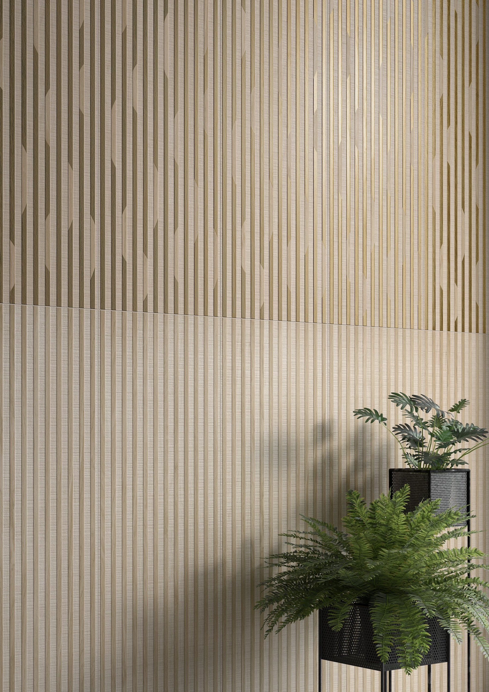 Керамическая плитка Villeroy&Boch Декор La Citta Beige Gold PVD Line Matt.Rec. 40x120 - изображение 4