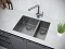 Мойка кухонная Paulmark Annex PM545944-GML вороненая сталь - 3 изображение