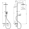Душевая стойка Hansgrohe Vernis Blend, Showerpipe 240 1jet, термостатическая, черный матовый, 26426670 - 2 изображение
