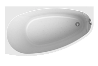 Акриловая ванна Radomir Орсини, 1600х900 (левое исполнение), рама-подставка, 1-01-0-1-1-0321