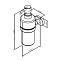 Дозатор для жидкого мыла Am.Pm Sense L A7436900, хром - изображение 7