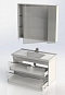Комплект мебели для ванной Aquanet Эвора 100 белый - 8 изображение