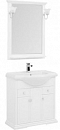 Комплект мебели для ванной Aquanet Лагуна Классик 80 белый
