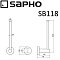 Держатель туалетной бумаги Sapho Samba SB118 хром - изображение 2