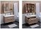 Комплект мебели для ванной Aquanet Августа 100 дуб сонома - 12 изображение