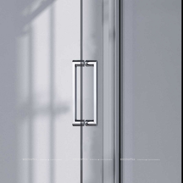 Душевая дверь Vincea Como-N 140х195 VDS-4CN140CL, профиль хром, стекло прозрачное - 3 изображение