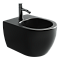 Биде Ceramica Nova Play CN3002MB подвесное черное матовое