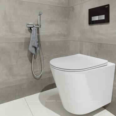 Гигиенический душ со смесителем Iddis Axes AXESBR0i08 хром - 3 изображение