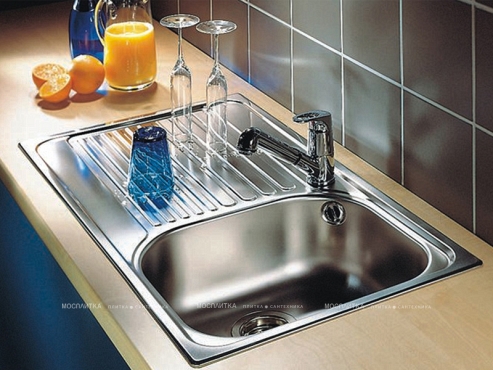 Кухонная мойка Blanco Tipo 45 S Compact 513675 нержавеющая сталь декор - 3 изображение