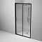 Душевая дверь Am.Pm Gem W90G-110-1-195BT 110 см,стекло прозрачное, профиль черный матовый - 5 изображение