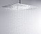 Верхний душ WasserKRAFT A119, 400 x 400 мм, хром - 2 изображение