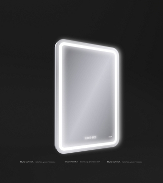 Зеркало Cersanit Led 050 Design Pro 55 см LU-LED050*55-p-Os с подсветкой, белый - 2 изображение