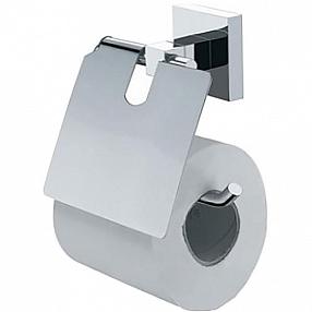 Держатель туалетной бумаги Fixsen Metra FX-11110 с крышкой, хром