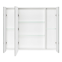 Зеркальный шкаф 100 см Aquaton Беверли 1A237202BV010 белый
