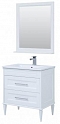 Комплект мебели для ванной Aquanet Бостон М 80 белый - 5 изображение
