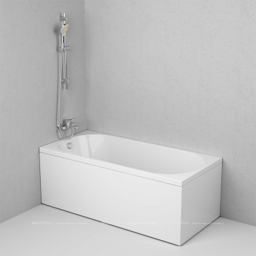 Акриловая ванна 150х70 см Am.Pm X-Joy W94A-150-070W-A1 белая - 6 изображение