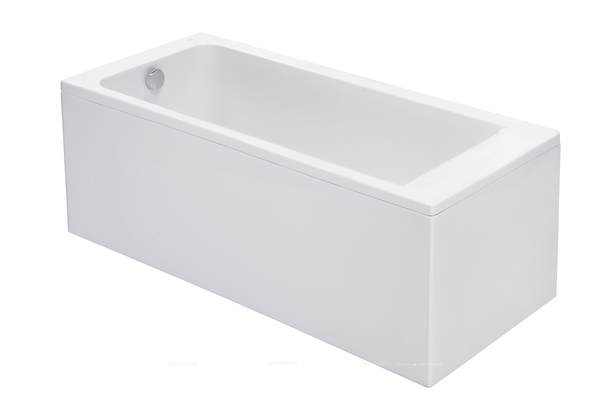Акриловая ванна 170х80 см Roca Easy ZRU9307624 белая - изображение 2