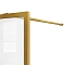 Душевая перегородка Vincea Walk in HC Art 90x200 см, VSW-1HC900CFBG, профиль золото, стекло рифленое;прозрачное - 3 изображение