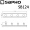 Крючок Sapho Samba SB124 хром - 2 изображение
