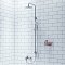 Душевая стойка Milardo Shower Set 3703F24M76 хром - 2 изображение