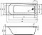 Акриловая ванна Riho Orion 170 см - 3 изображение