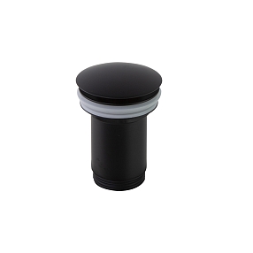 Донный клапан для раковины Ramon Soler Accesorios 1219LNM Click Clack, матовый черный