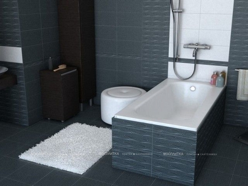 Чугунная ванна Roca Continental R 150x70 см, без антискользящего покрытия - 4 изображение