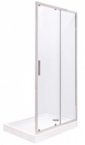 Душевая дверь Roca Town-N L2-E 120х195 см раздвижная MP2812012M, прозрачное стекло, хром