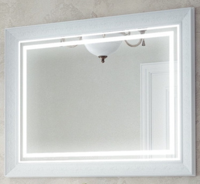 Зеркало Corozo Классика 80 LED SD-00000862,белый - 3 изображение