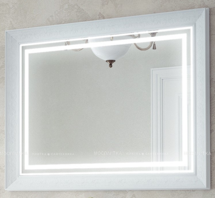 Зеркало Corozo Классика 80 LED SD-00000862,белый - изображение 3