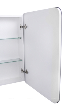 Зеркальный шкаф Style Line Каре 65 см СС-00002336 с подсветкой, белый - 5 изображение