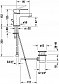 Смеситель Duravit A.1 A11010001010 для раковины, хром - изображение 4
