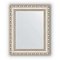 Зеркало в багетной раме Evoform Definite BY 3014 42 x 52 см, Версаль серебро 
