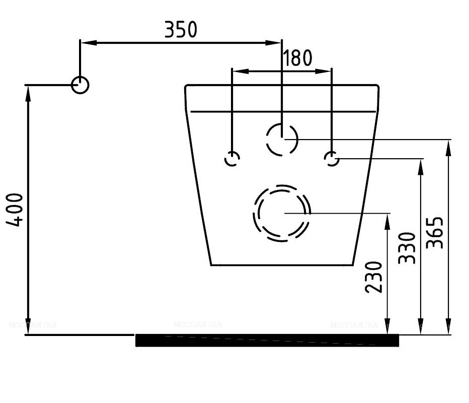 Унитаз подвесной безободковый Bien Neptun NPKA052N1VP0W5000 с крышкой-сиденьем микролифт, белый - изображение 2