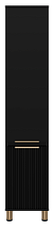 Шкаф-пенал Brevita Enfida 35 см ENF-05035-020P правый, черный - изображение 2