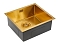 Мойка кухонная Paulmark Weser PM804844-BG брашированное золото - изображение 2