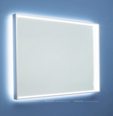 Зеркало De Aqua Алюминиум 12075 4x4 (AF501120S) - 5 изображение