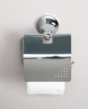 Держатель туалетной бумаги Aquanet закрытый 5586 - 3 изображение