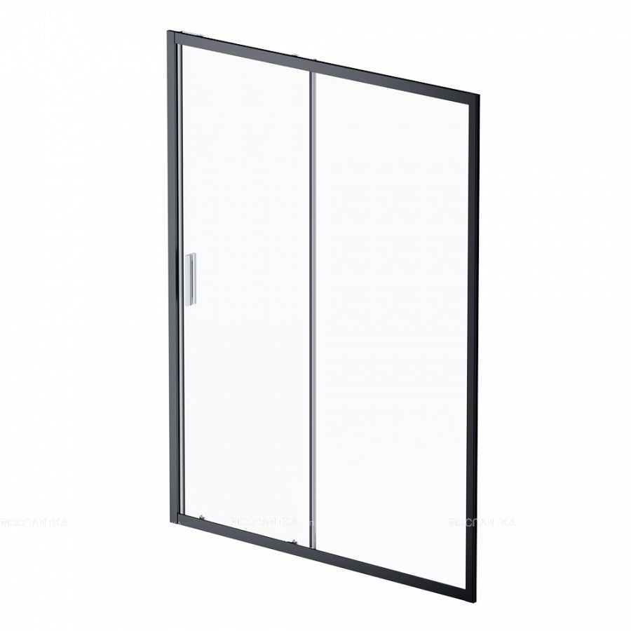 Душевая дверь Am.Pm Gem W90G-150-1-195BT 150 см,стекло прозрачное, профиль черный матовый - изображение 7