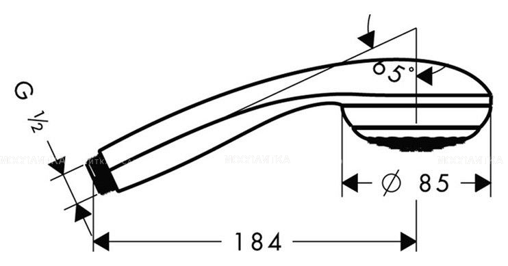 Душевая лейка Hansgrohe Crometta 85 Variojet 28562000 - изображение 2