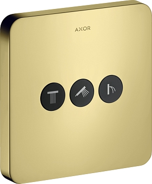 Переключатель потоков Axor ShowerSelect для душа 36773990 золото