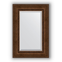 Зеркало в багетной раме Evoform Exclusive BY 3429 62 x 92 см, состаренная бронза с орнаментом