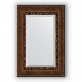 Зеркало в багетной раме Evoform Exclusive BY 3429 62 x 92 см, состаренная бронза с орнаментом