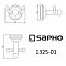 Крючок Sapho Astor 1325-01 хром - 3 изображение
